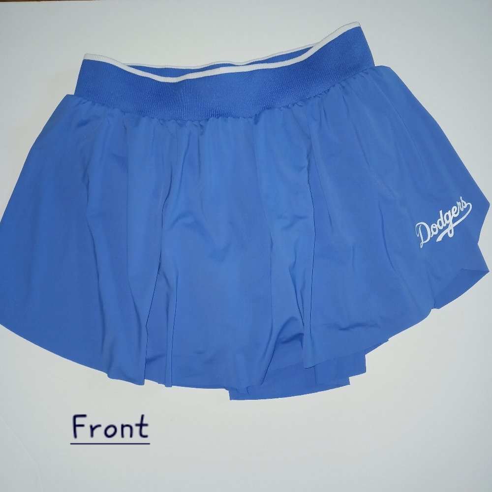 LA Dodgers Blue Athletic Skirt